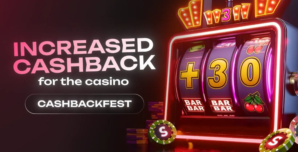 Sneket Casino — CashbackFest, har hafta cashback